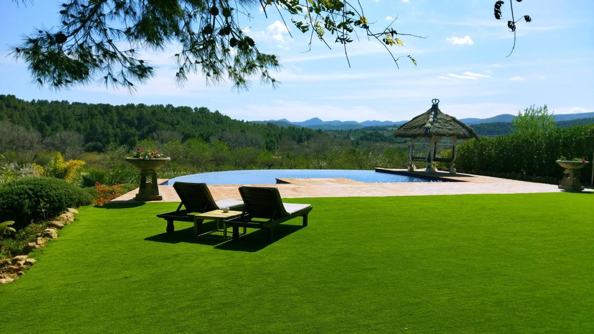 Masia Durba Hotel Castellnovo Luaran gambar